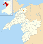 Wales Gwynedd Community Bethesda map